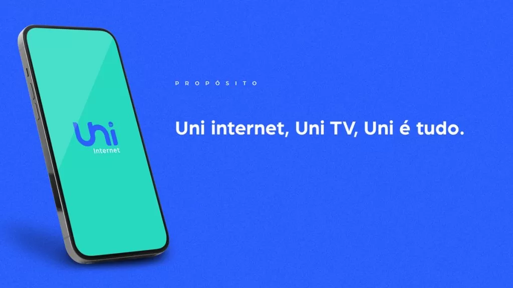 Apresentação da marca Uni Internet, lâmina 8