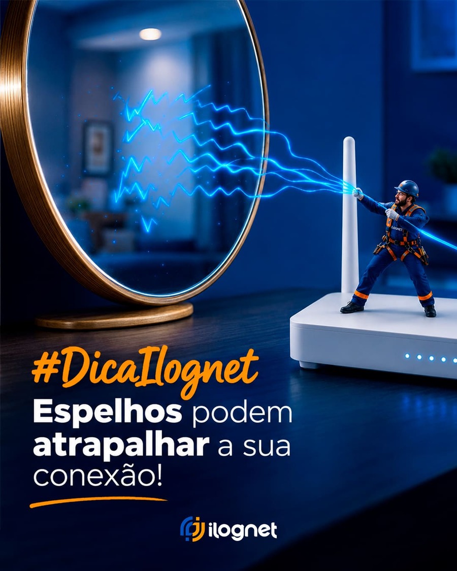 Post para redes sociais de provedor de internet