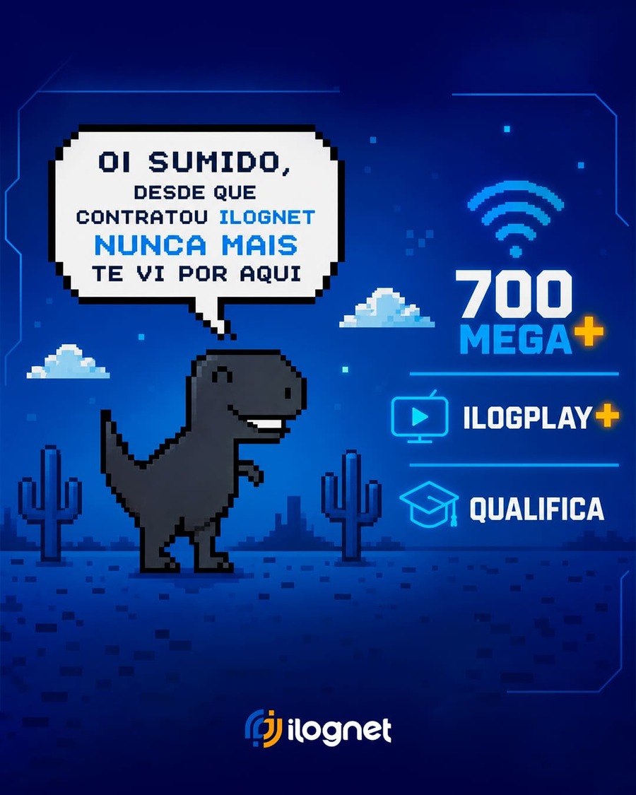 Post para redes sociais de provedor de internet