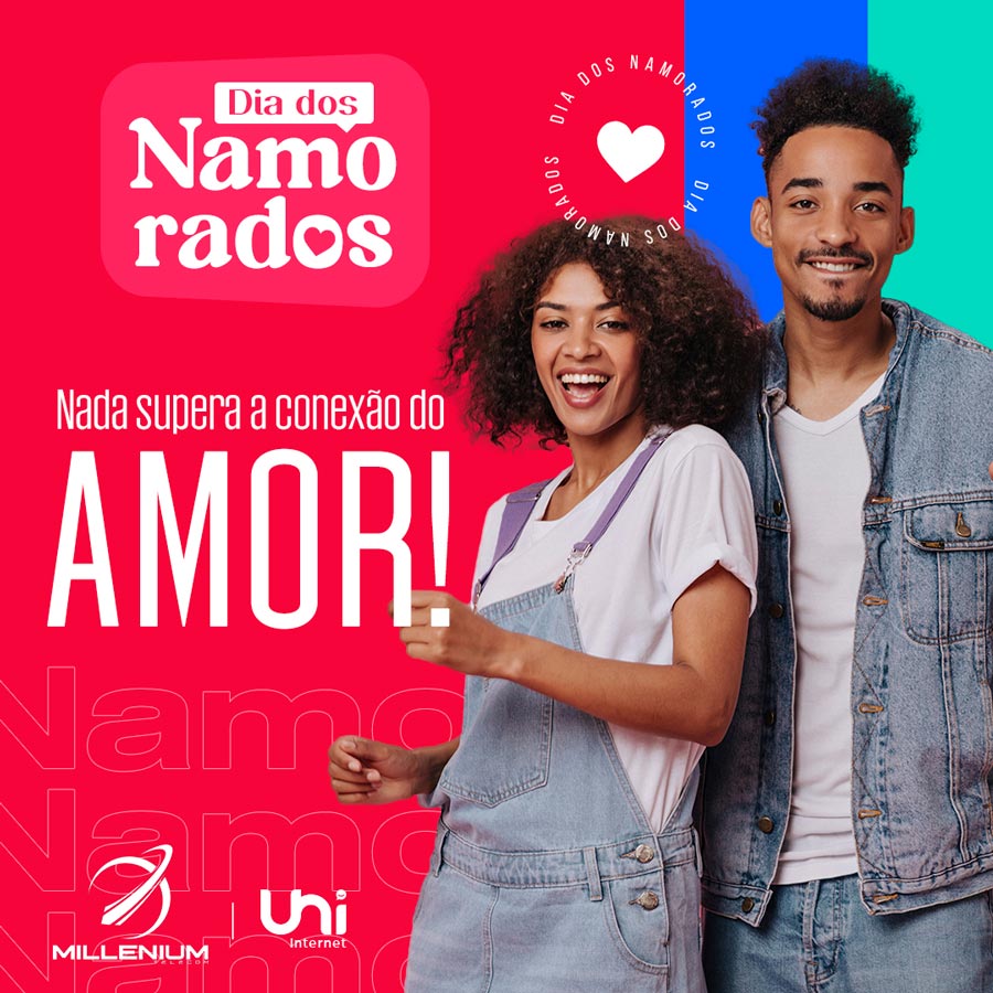 Post criado para as redes sociais da Uni Internet, exemplo 5